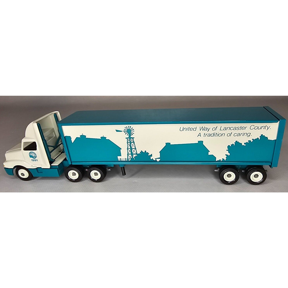 1991 United Way Of Lancaster County Winross Diecast Truck In Winross Box